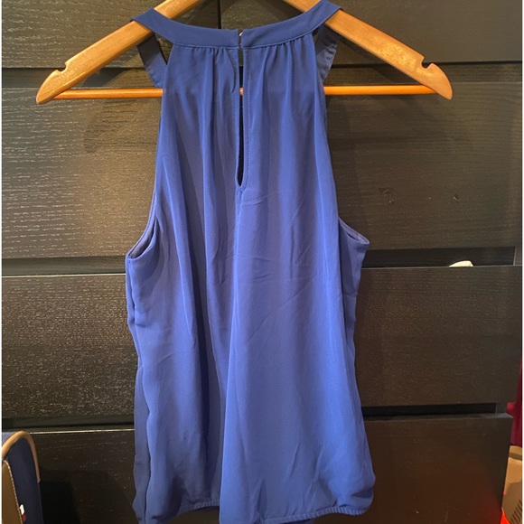 Express Sleeveless Blouse with Embellishment  Collar - Picture 3 of 5